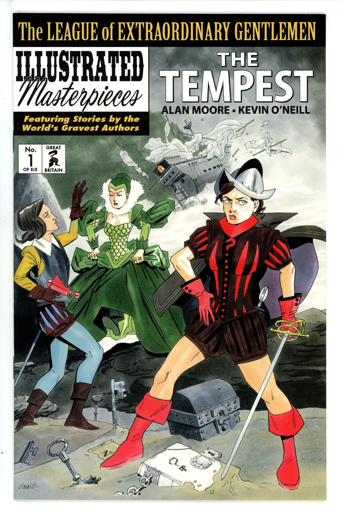 The League of Extraordinary Gentlemen: The Tempest [nn] 2Nd Print (2017)