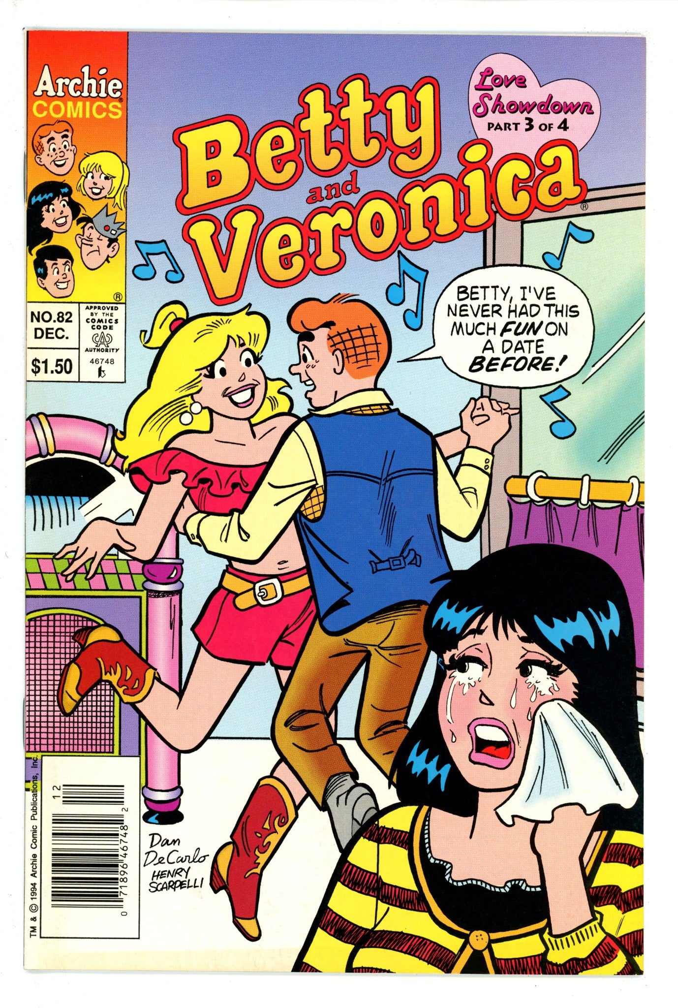 Betty and Veronica Vol 1 82 Newsstand VF/NM
