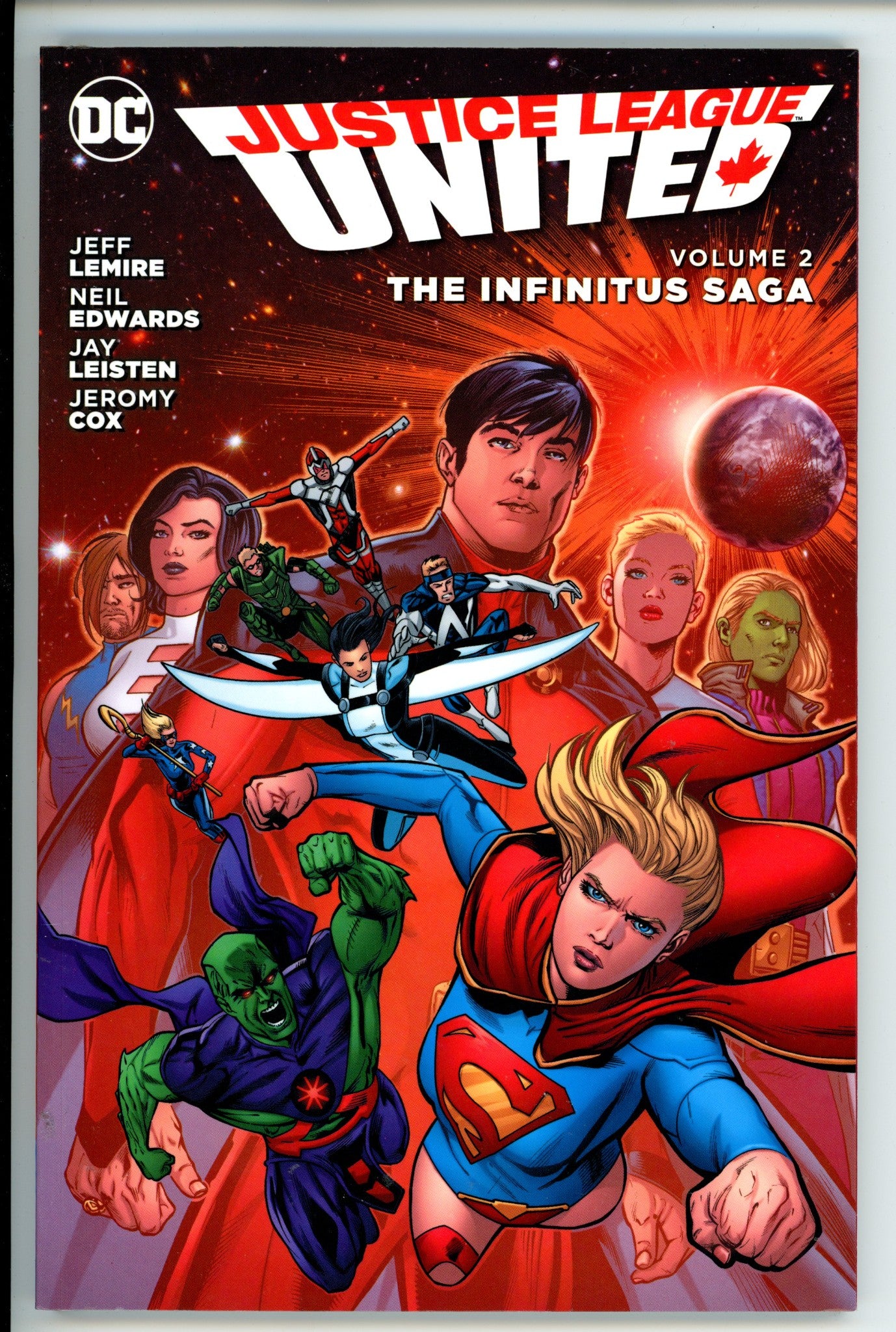 Justice League United Vol 2 The Infinitus Saga TPB