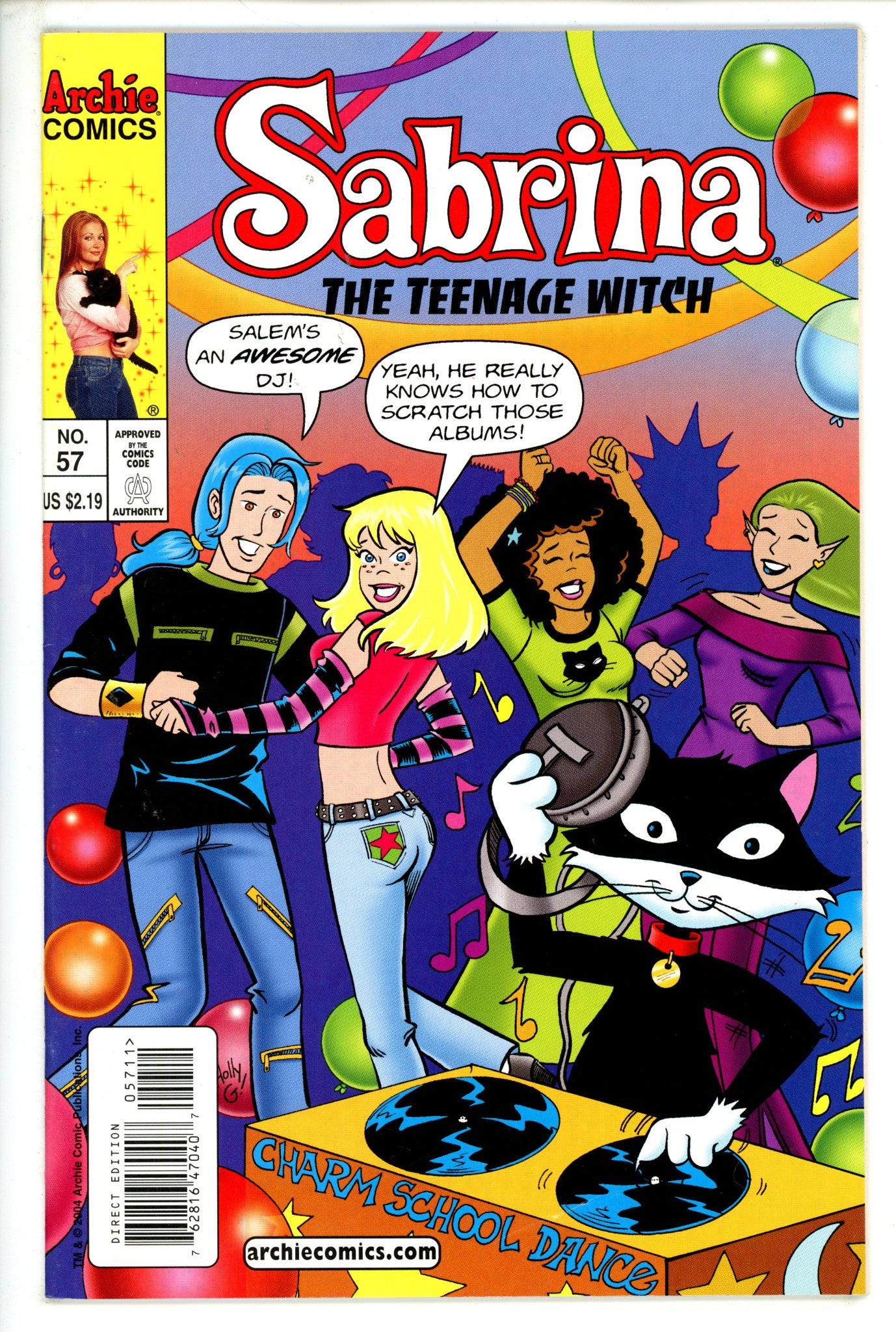 Sabrina the Teenage Witch Vol 3 57 VF- (2004)