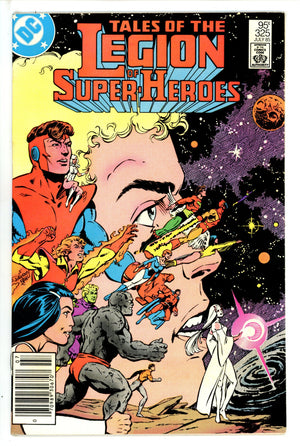 Tales of the Legion of Super-Heroes 325 Canadian Price Variant VF- (1985)