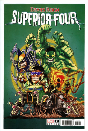 Devils Reign Superior Four 2 Superlog Variant (2022)