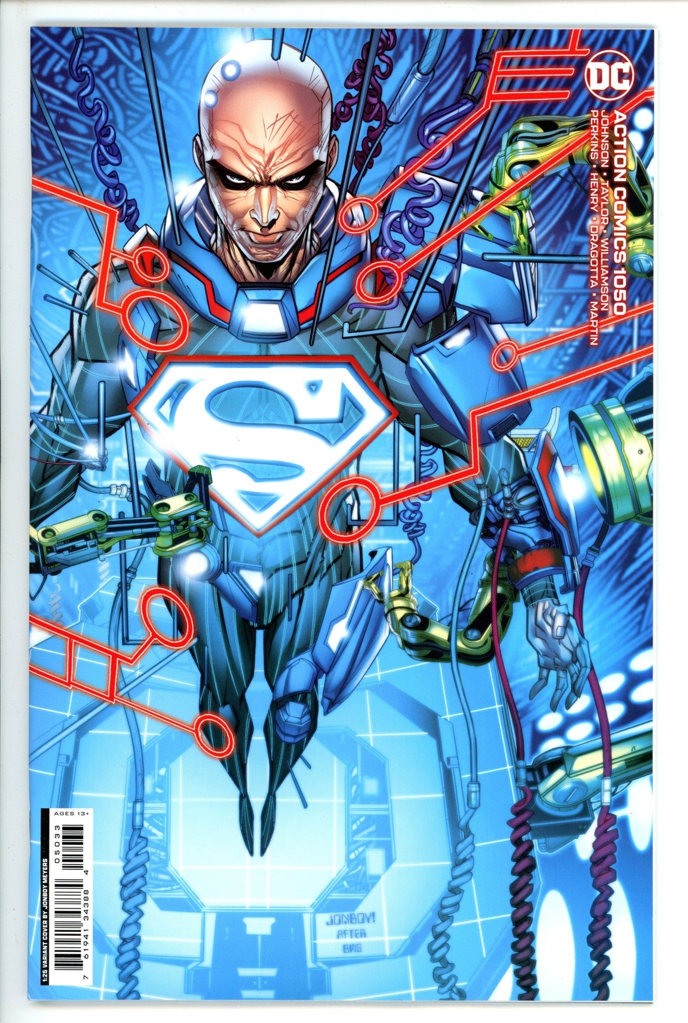 Action Comics Vol 3 1050 Meyers Incentive Variant NM+ (2022)