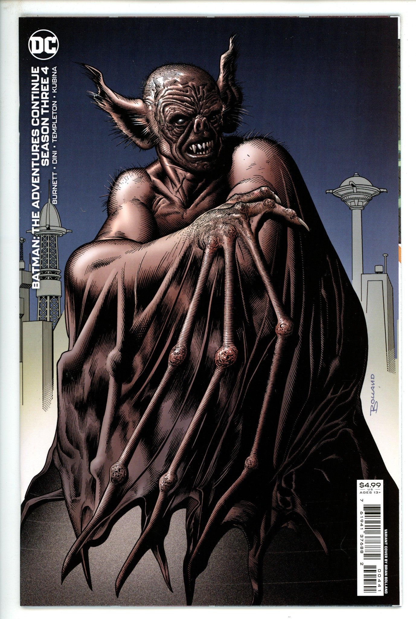 Batman The Adventures Continue Season Three 4 Bolland Variant (2023)