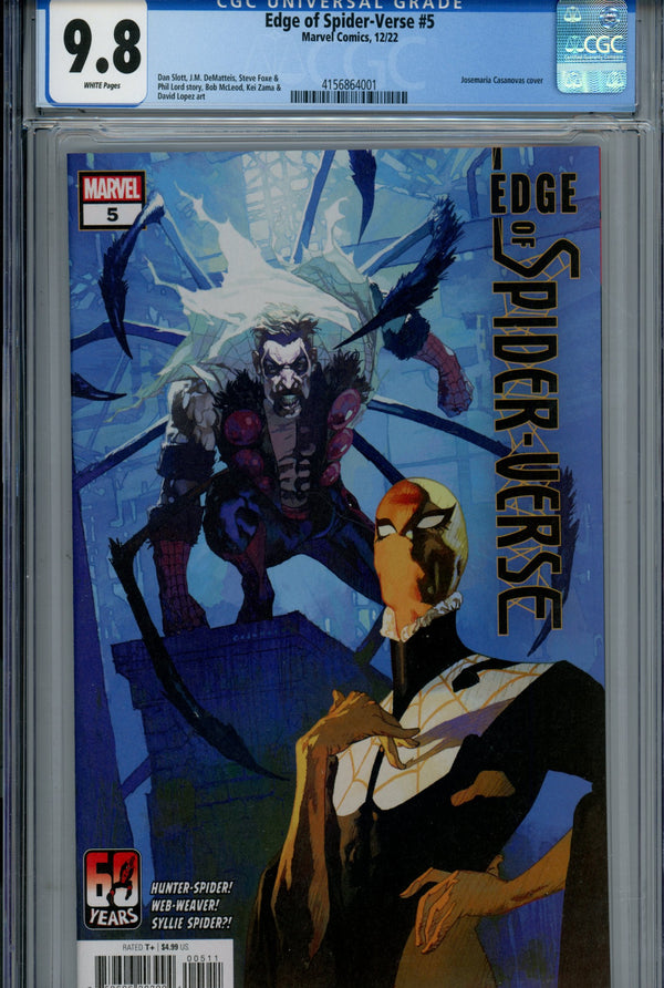 Edge of Spider-Verse Vol 2 5 CGC 9.8 (2022)