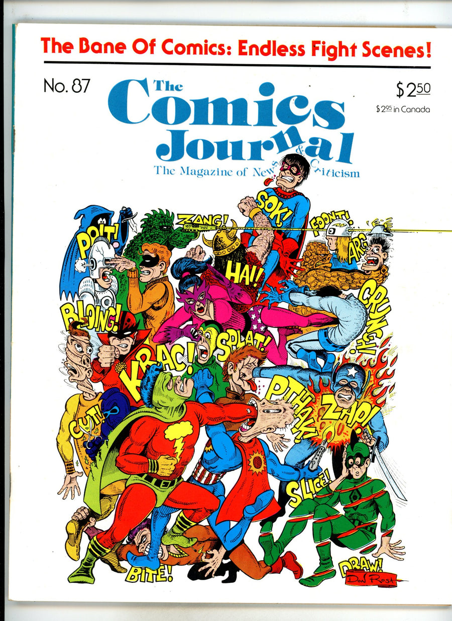Comics Journal 87