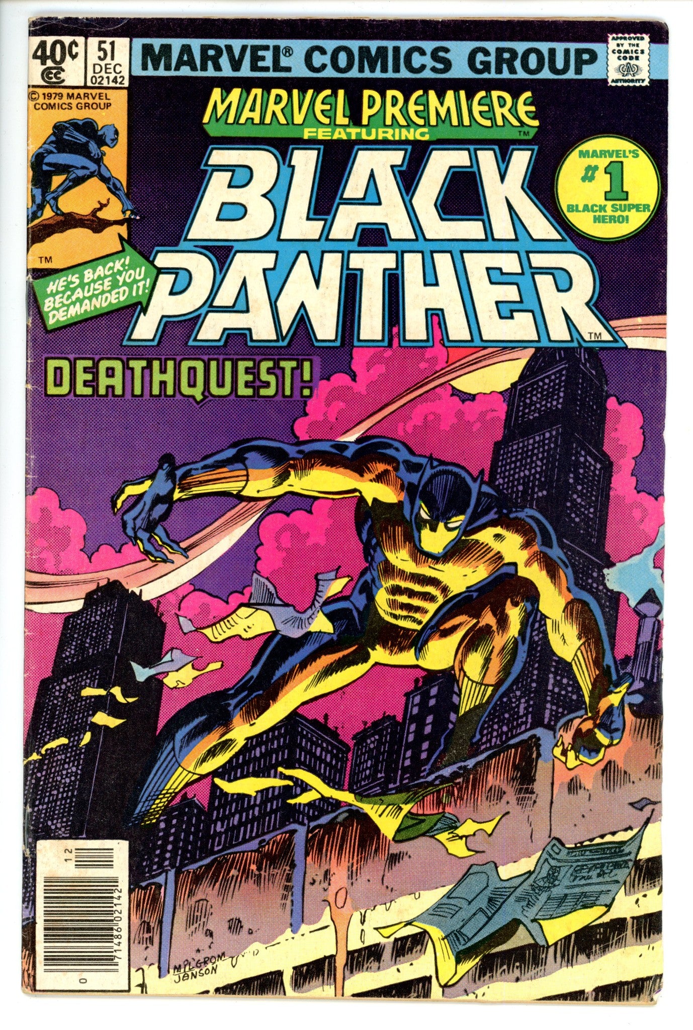 Marvel Premiere 51 Newsstand