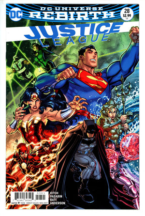 Justice League Vol 2 28 Bradshaw Variant
