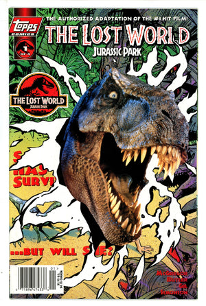 Jurassic Park: The Lost World 1 Photo Newsstand Variant VF (1997)