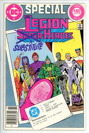 Legion of Super-Heroes Annual Vol 2 1 Canadian FN-