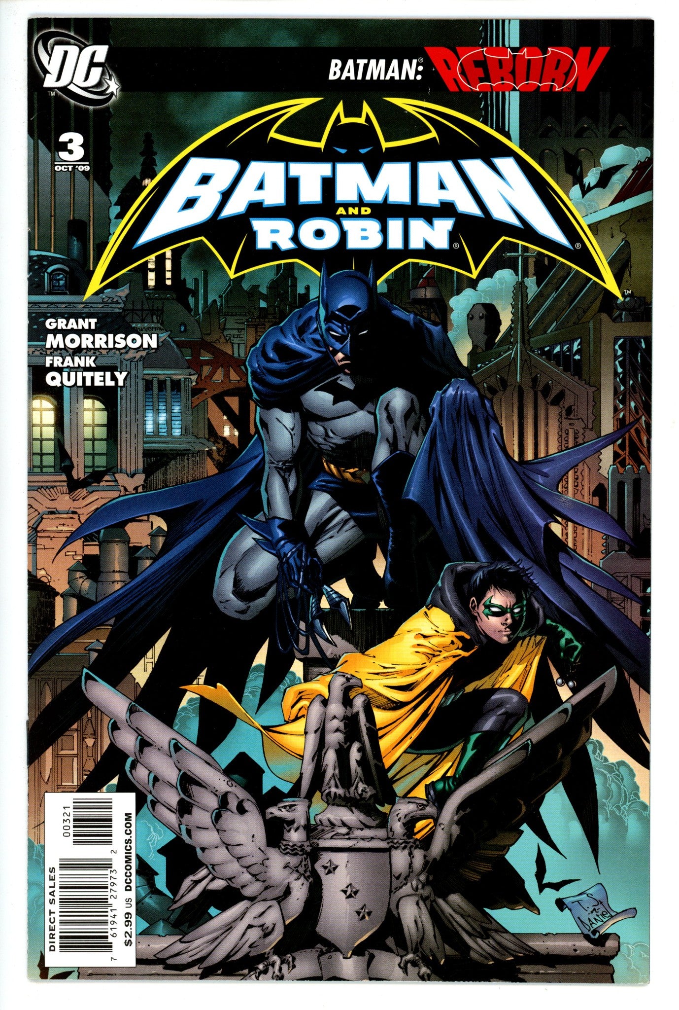 Batman and Robin Vol 1 3 Daniel Variant