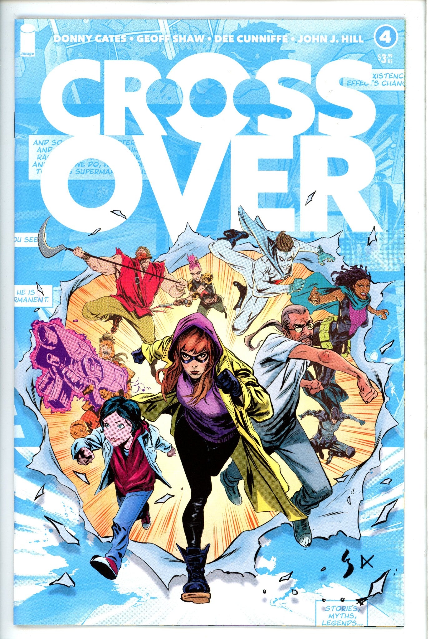 Crossover 4-Image-CaptCan Comics Inc