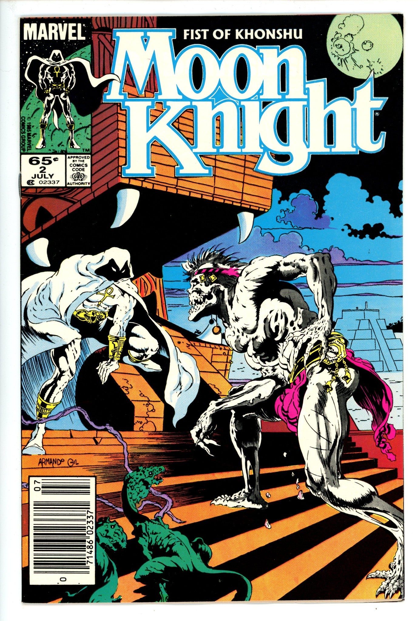 Moon Knight Vol 2 2 Newsstand F/VF