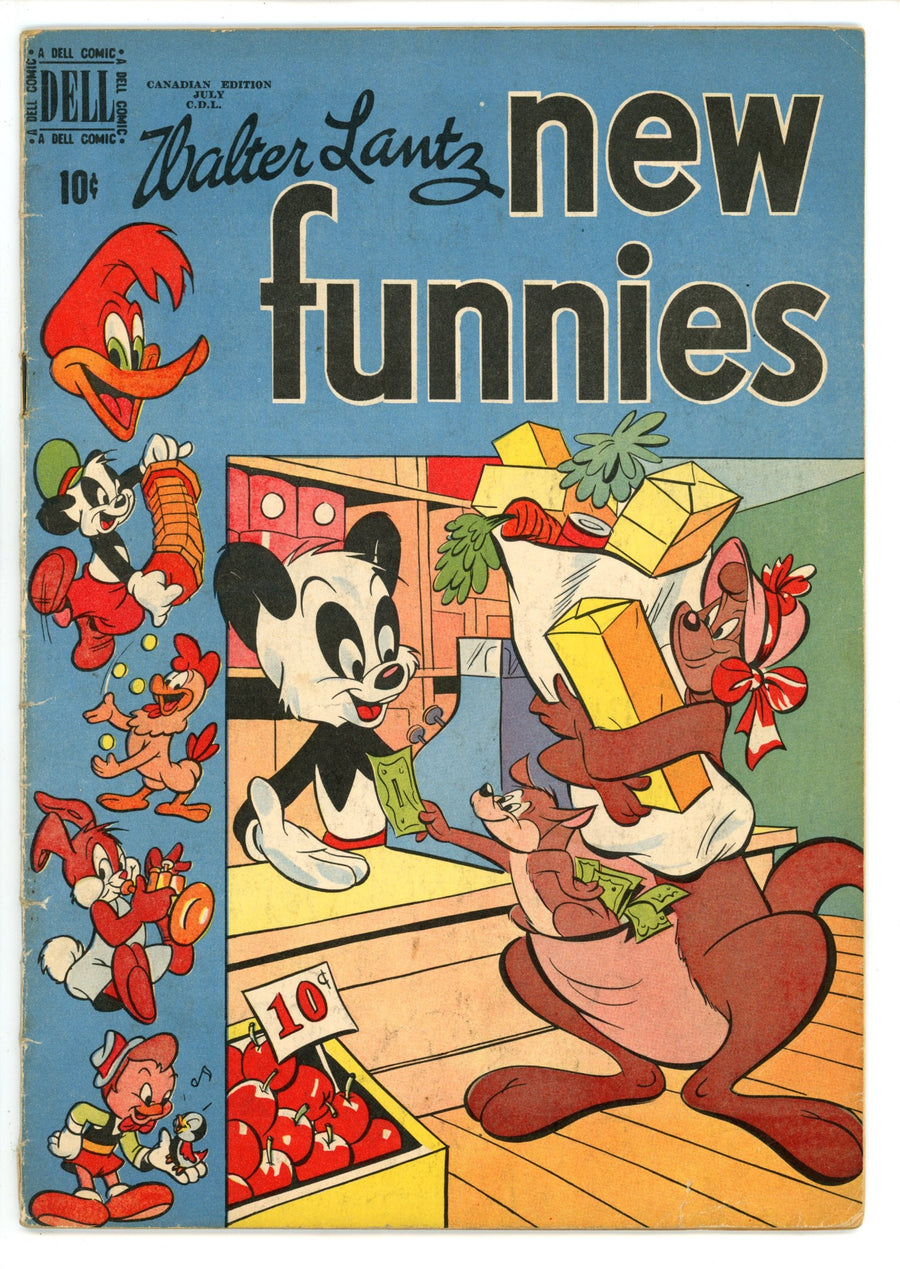 Walter Lantz New Funnies 160 Canadian GD/VG