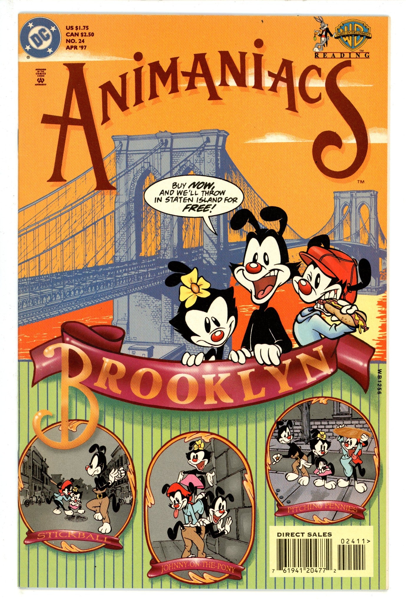 Animaniacs 24 VF/NM (1997)