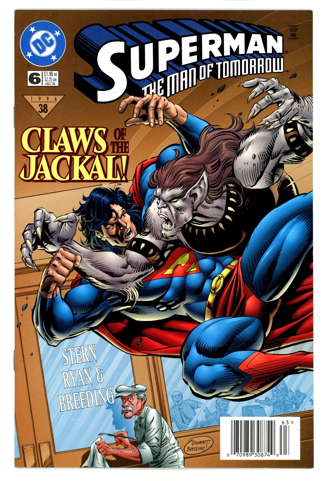 Superman: The Man of Tomorrow 6 Newsstand