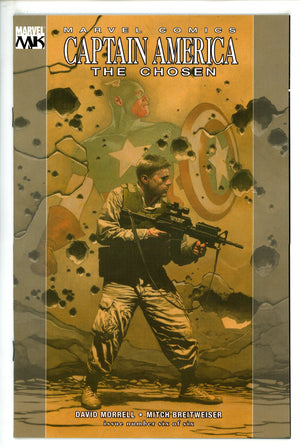Captain America: The Chosen 6 Charest Variant (2008)