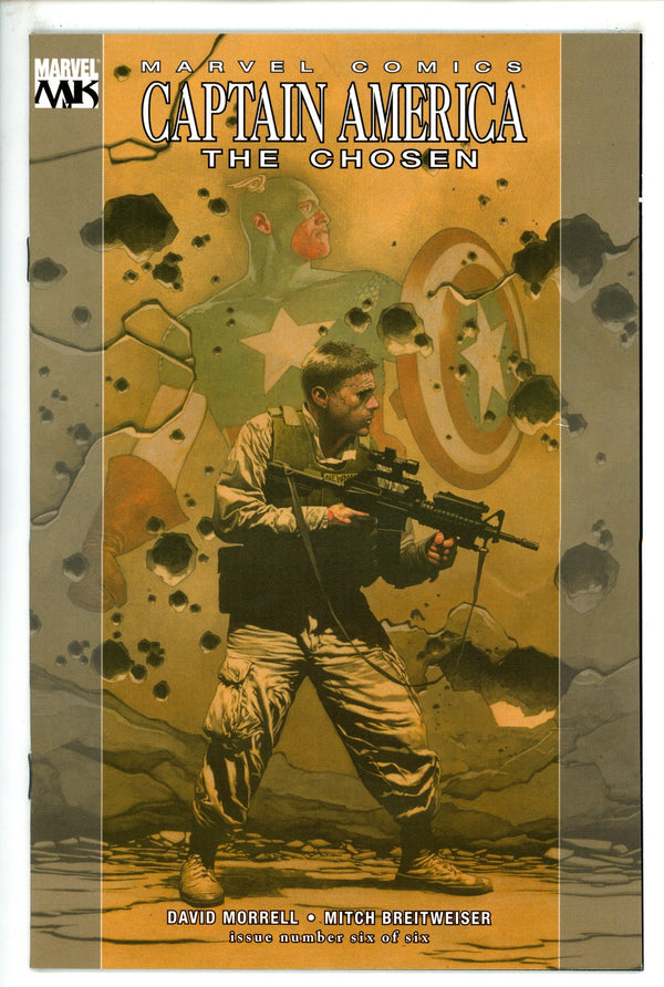 Captain America: The Chosen 6 Charest Variant (2008)