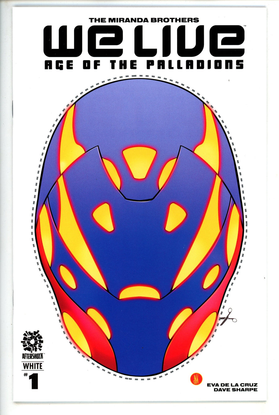 We Live Age of Palladions White 1 Mask Variant (2022)