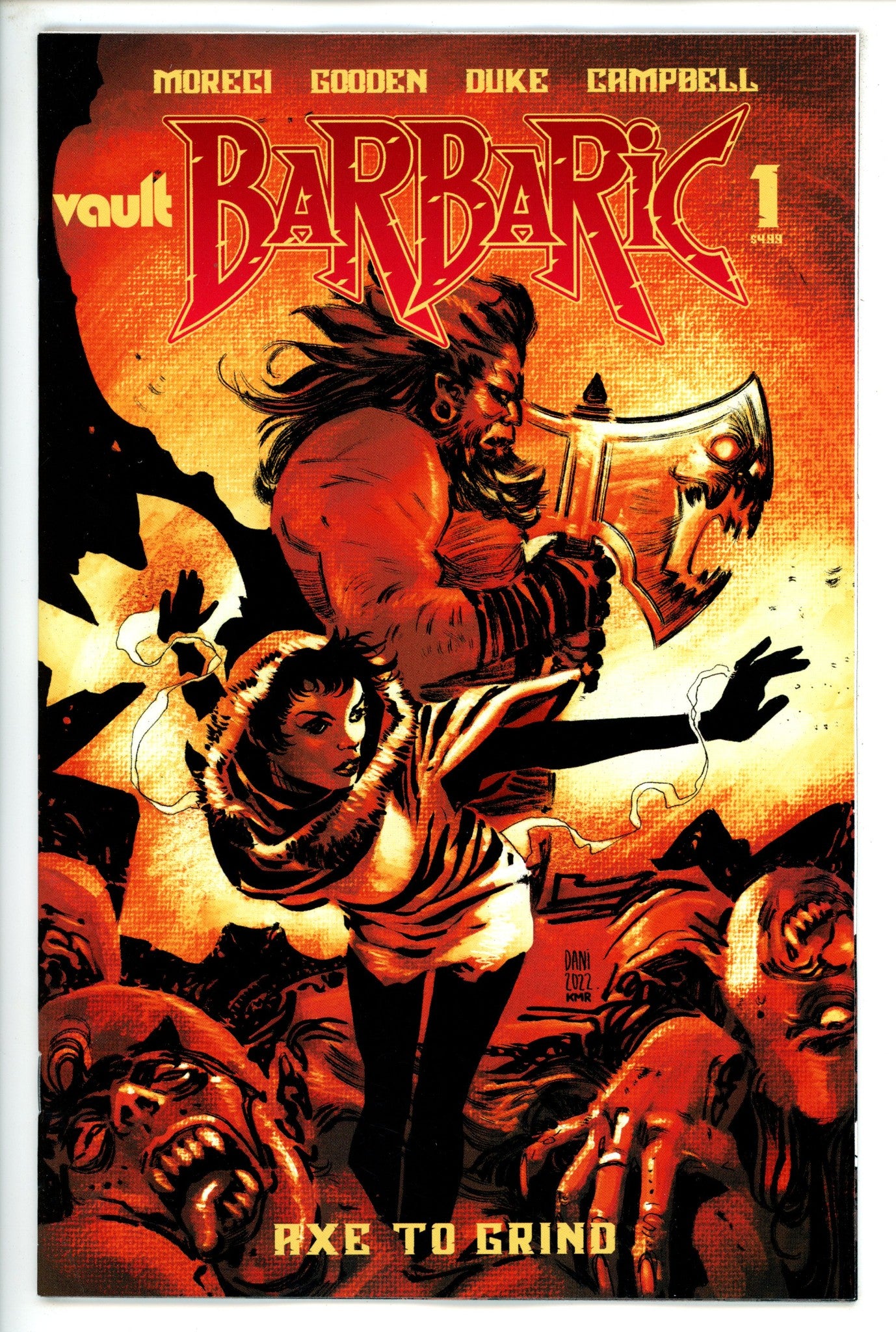 Barbaric Axe to Grind 1 Dani Variant (2022)