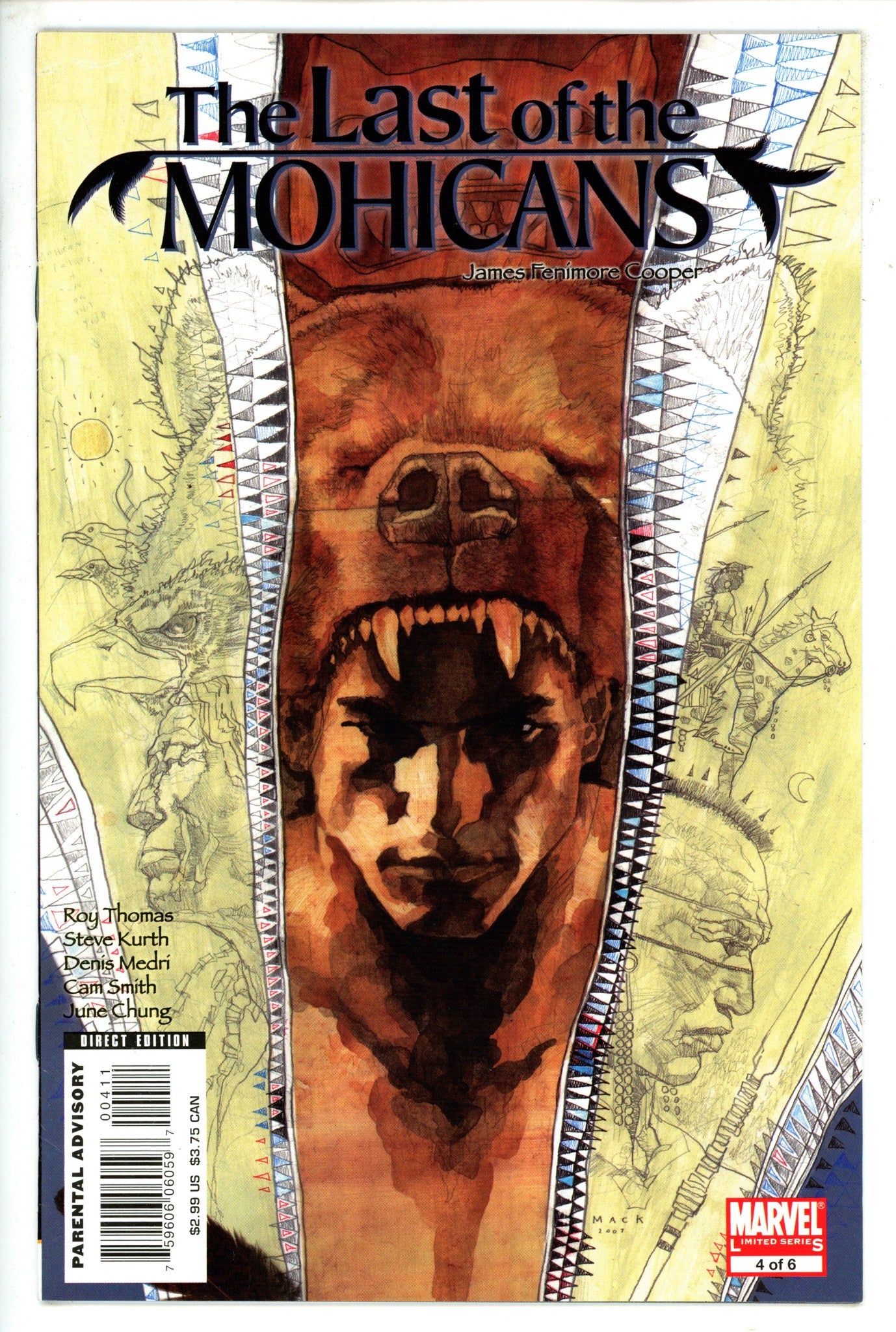 Marvel Illustrated: Last of the Mohicans 4 (2007)