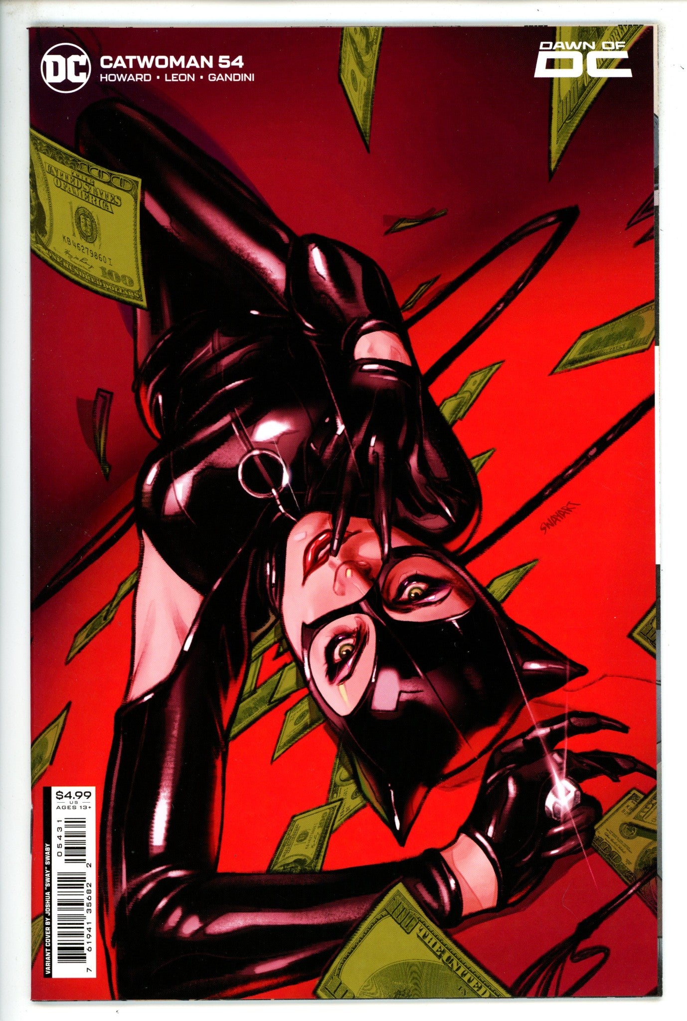 Catwoman Vol 5 54 Sway Variant (2023)