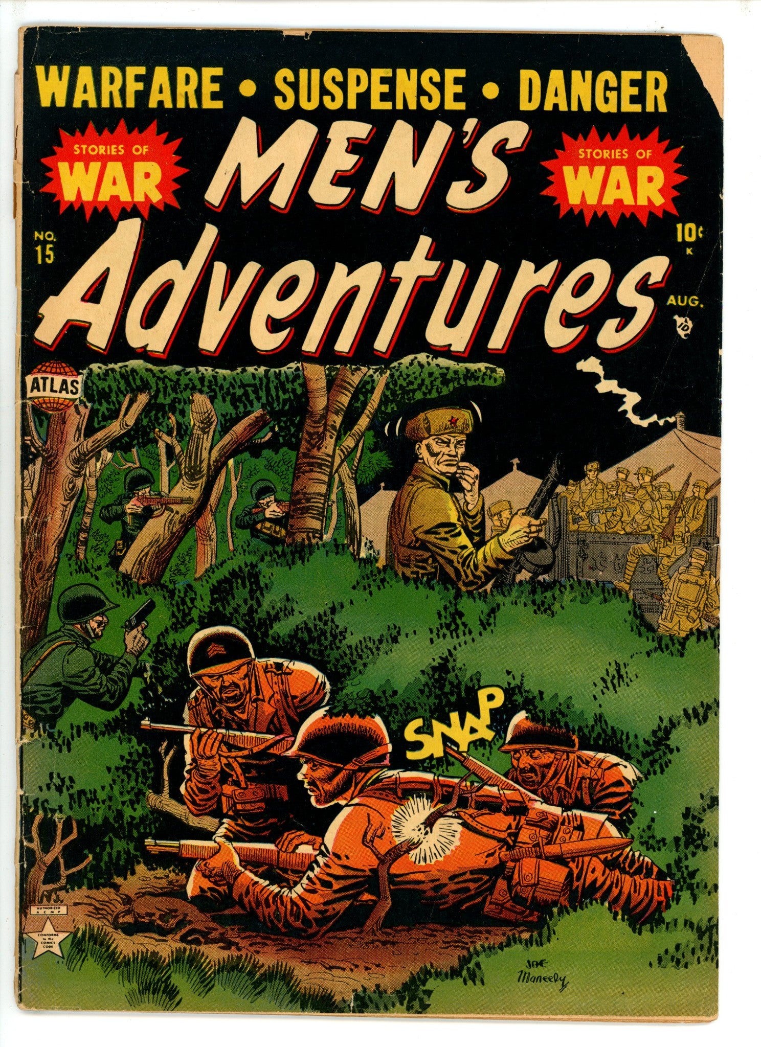 Men's Adventures 15 GD/VG (1952)