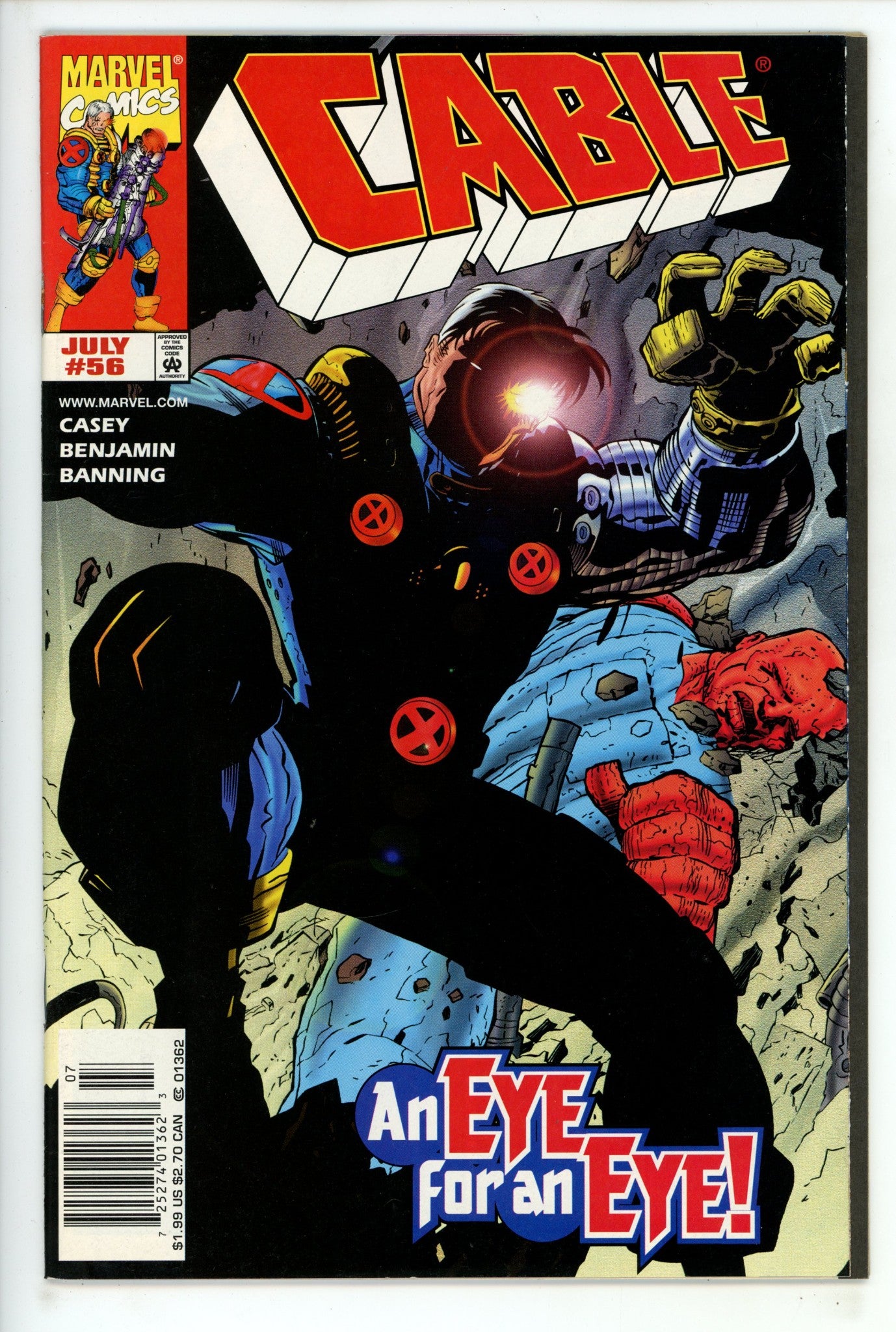 Cable Vol 1 56 Newsstand