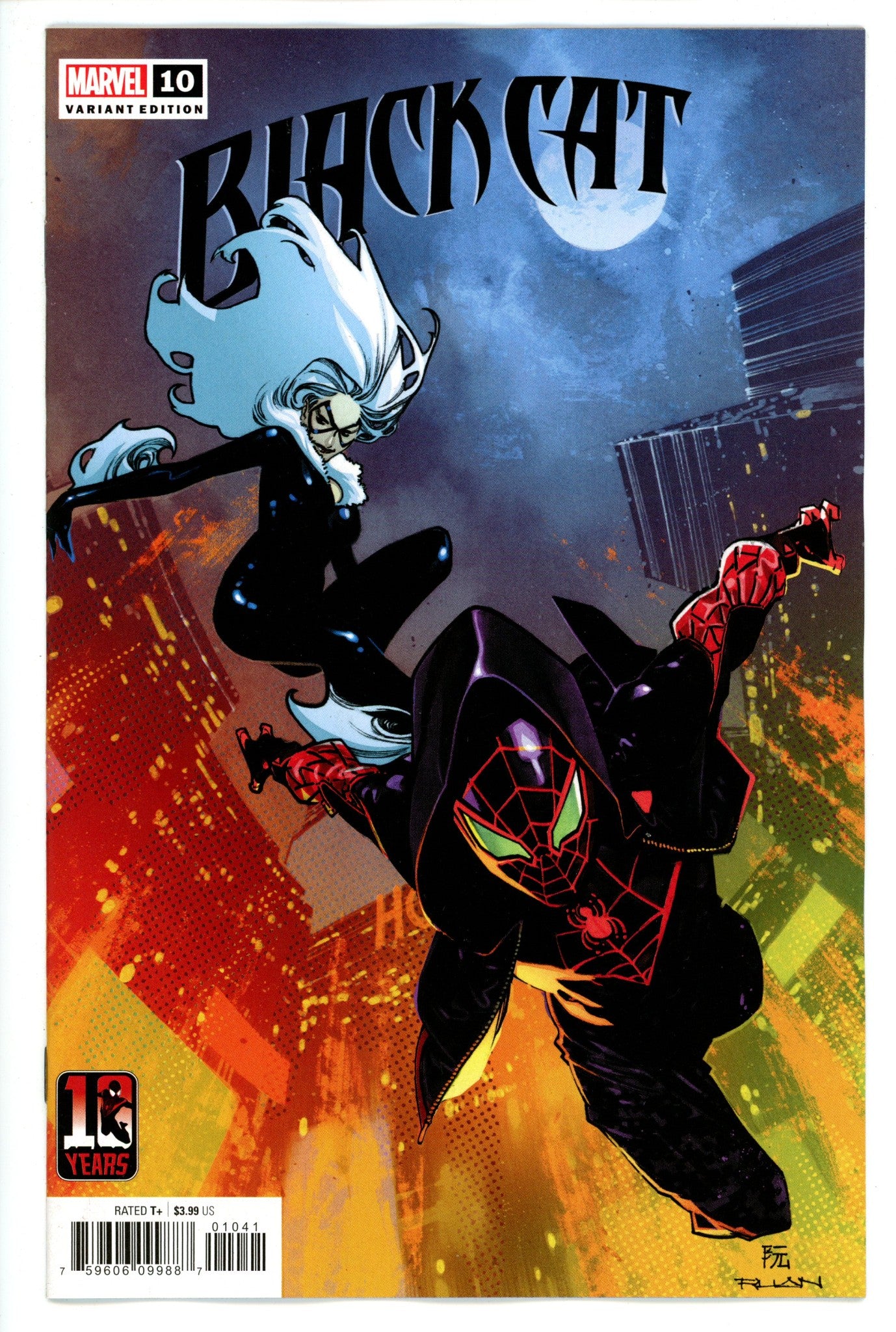 Black Cat Vol 2 10 Ruan Variant (2021)