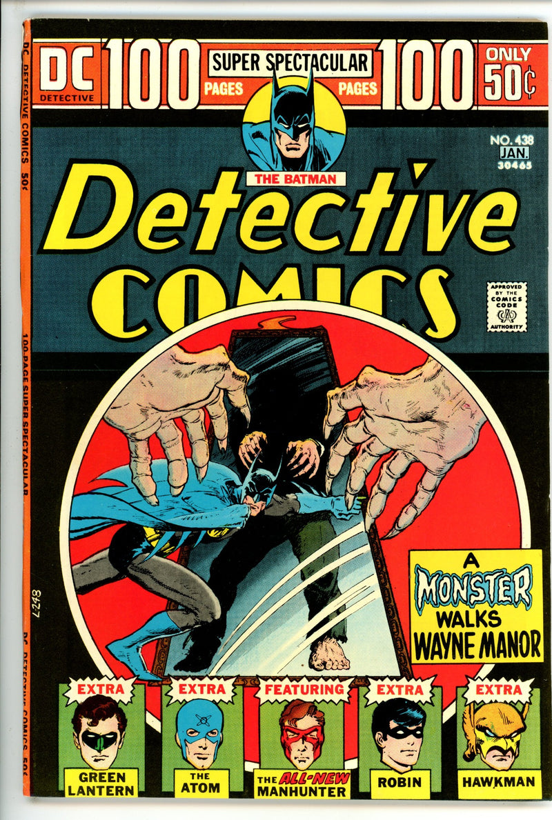 Detective Comics Vol 1 438 VF (1974)