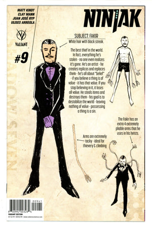 Ninjak Vol 3 9 Kindt Variant