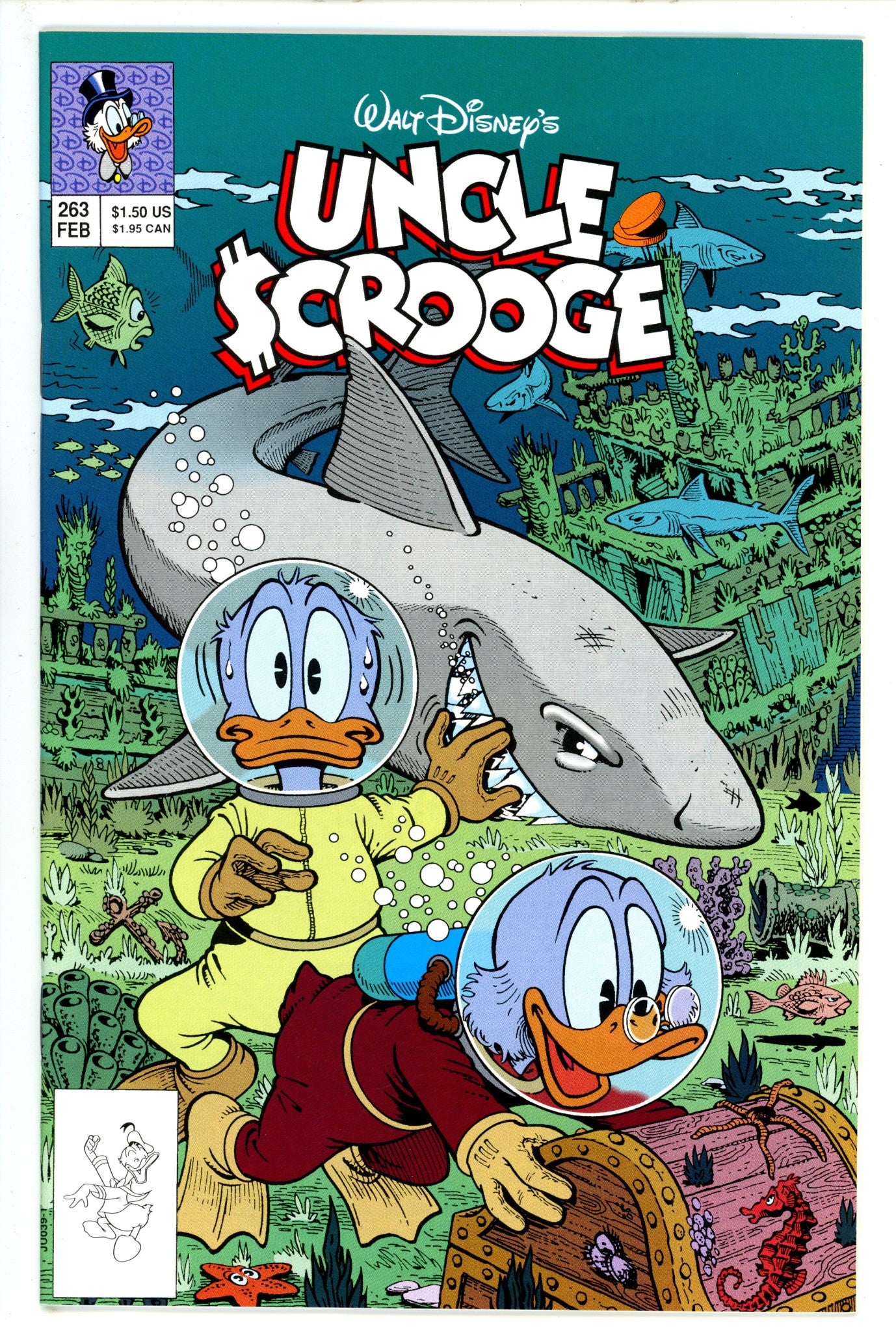 Walt Disney's Uncle Scrooge Vol 1 263 (1991)