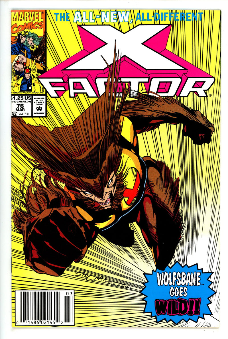 X-Factor Vol 1 76 Newsstand Double Cover VF/NM