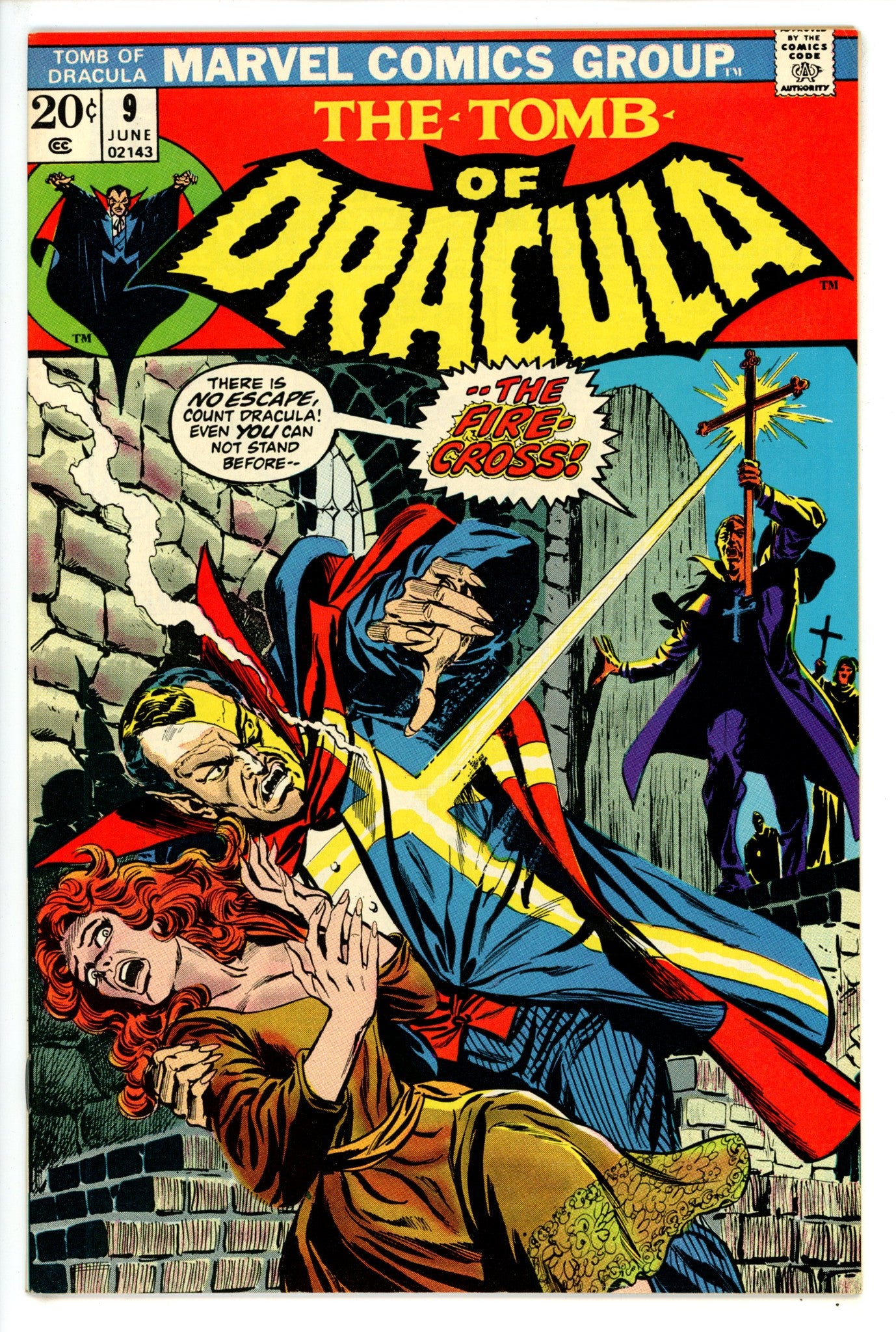 Tomb of Dracula Vol 1 9 NM-