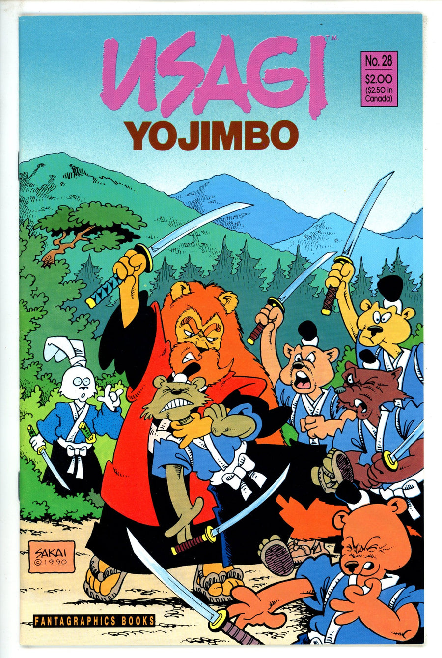 Usagi Yojimbo Vol 1 28 VF+ (1991)