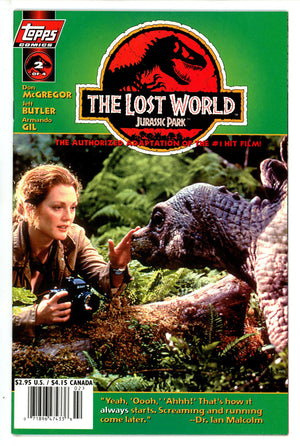 Jurassic Park: The Lost World 2 Photo Newsstand Variant VF/NM (1997)