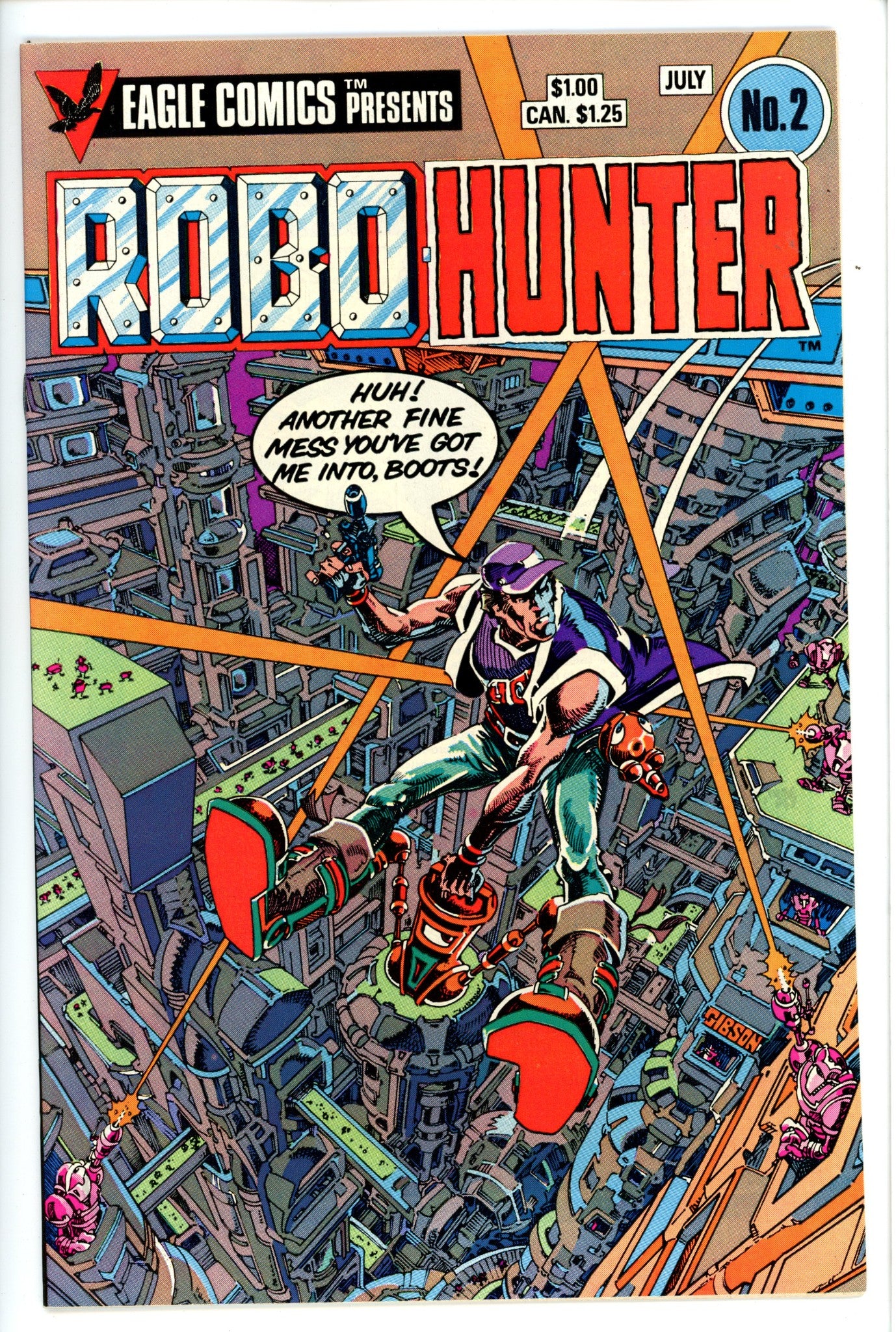 Robo-Hunter 2-Eagle-CaptCan Comics Inc