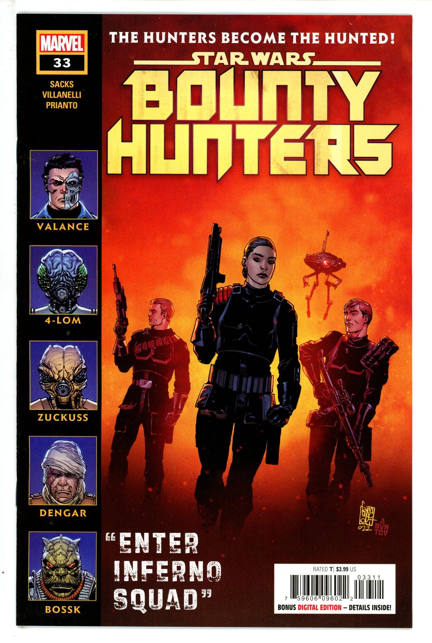 Star Wars Bounty Hunters 33 (2023)