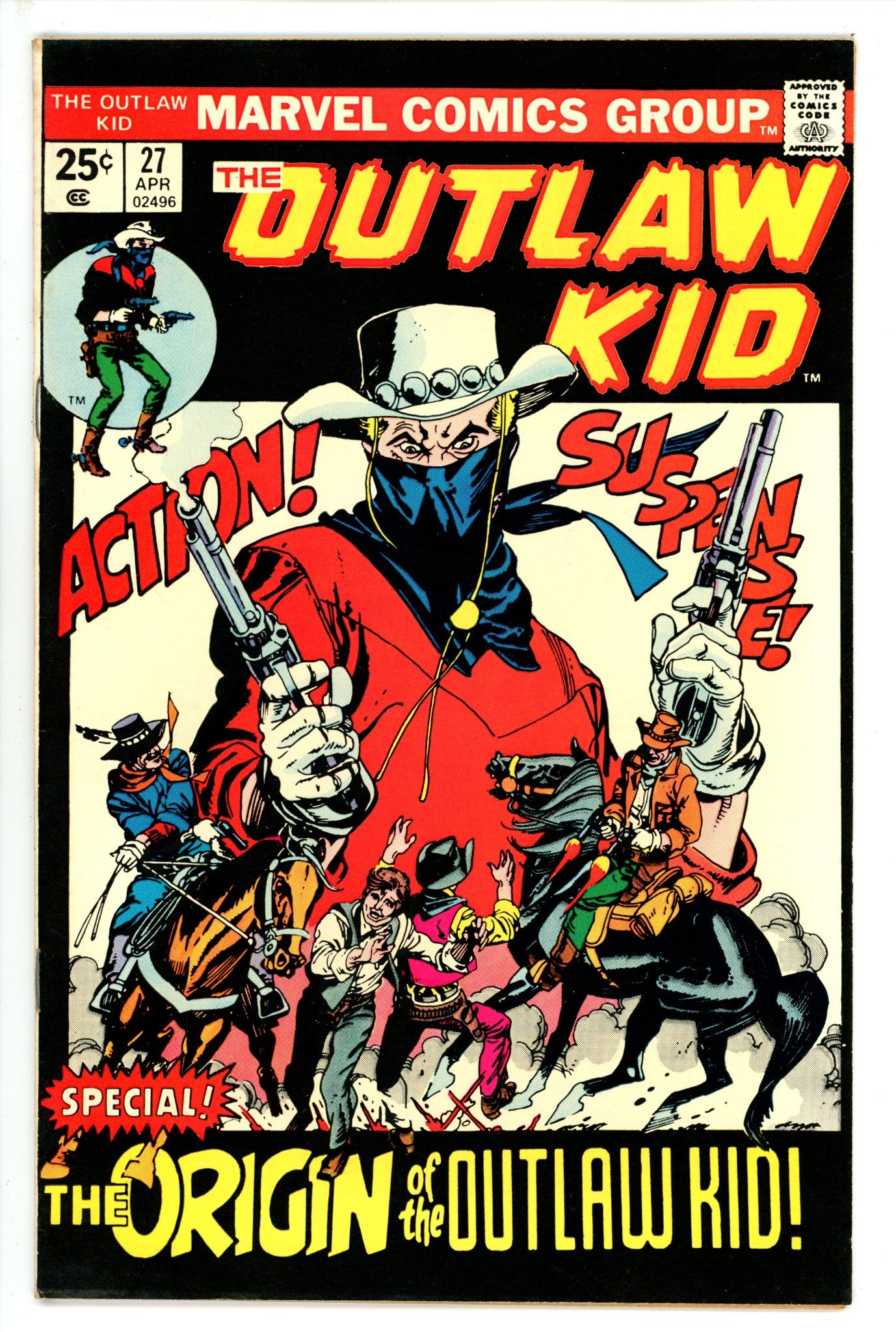 The Outlaw Kid Vol 2 27 VF/NM (1975)