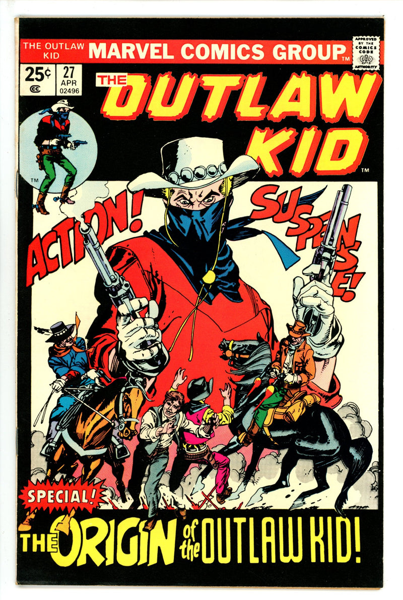 The Outlaw Kid Vol 2 27 VF/NM (1975)