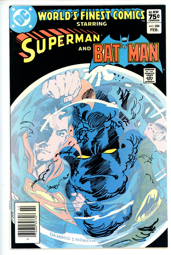 World's Finest Comics  288 Newsstand VF/NM