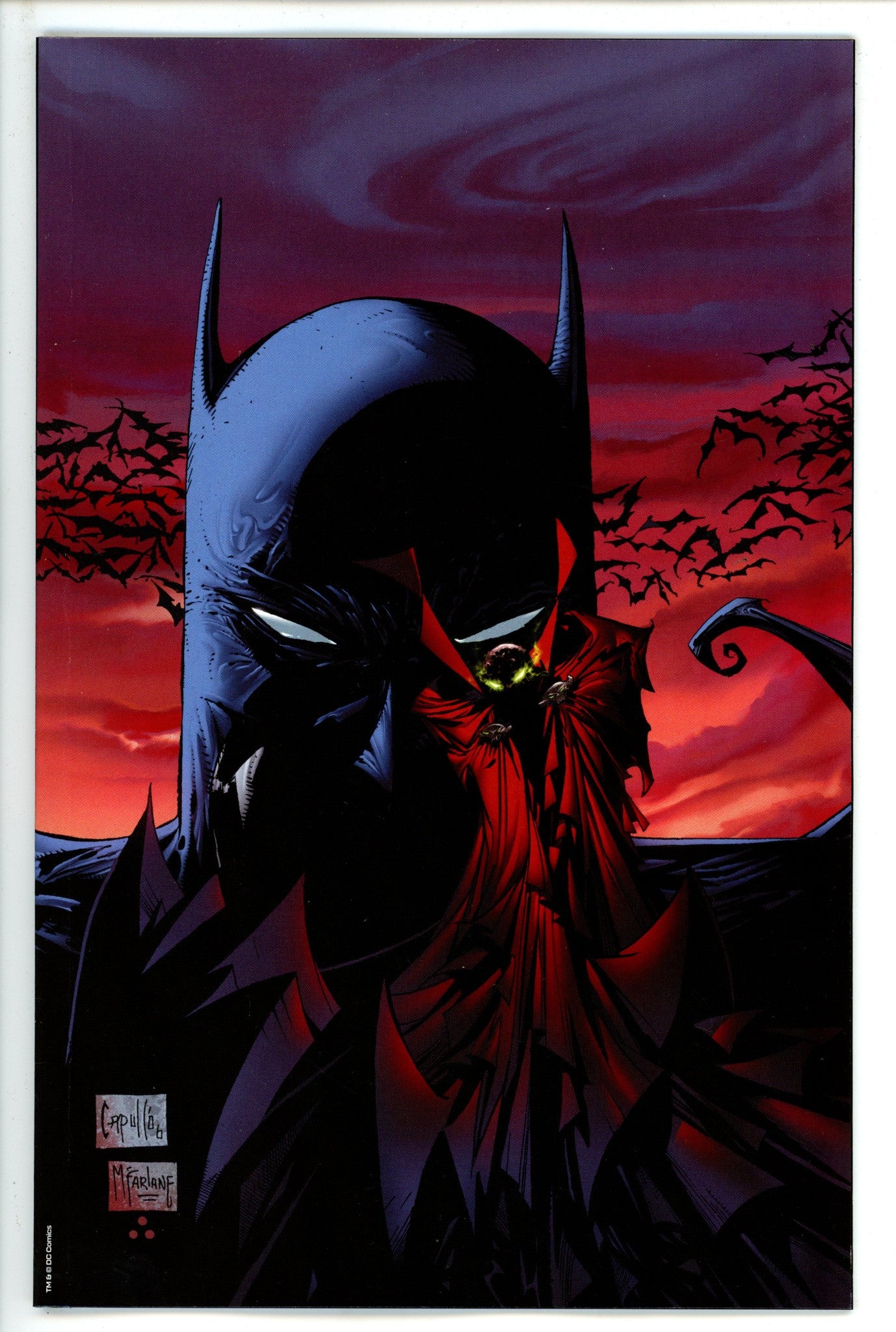 Batman / Spawn 1 Mcfarlane/Capullo Team Exclusive Variant (2022)