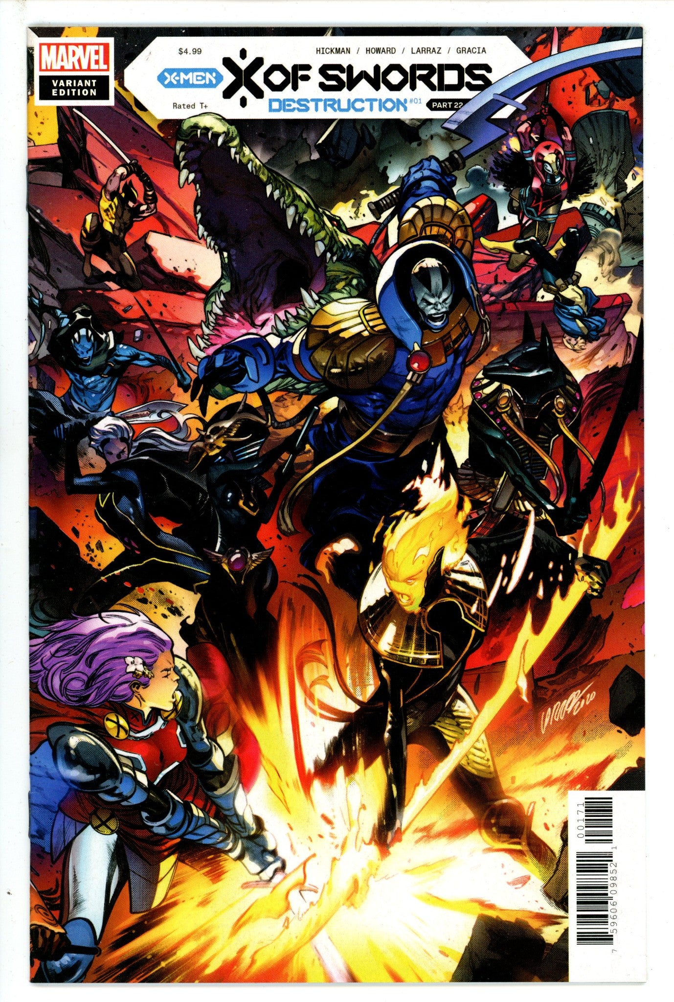 X of Swords: Destruction 1 Larraz Variant (2020)
