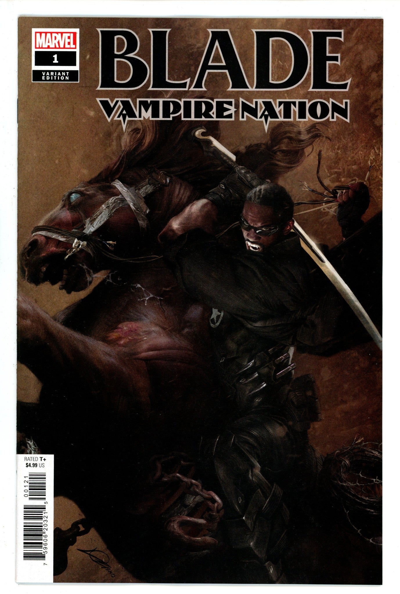 Blade Vampire Nation 1 Lozano Variant