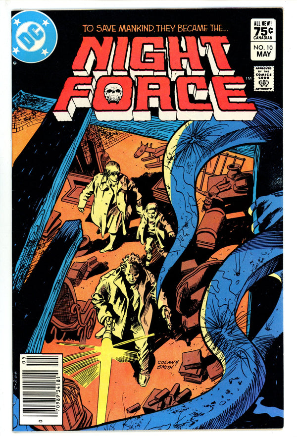 The Night Force Vol 1 10 Canadian Variant VF- (1983)