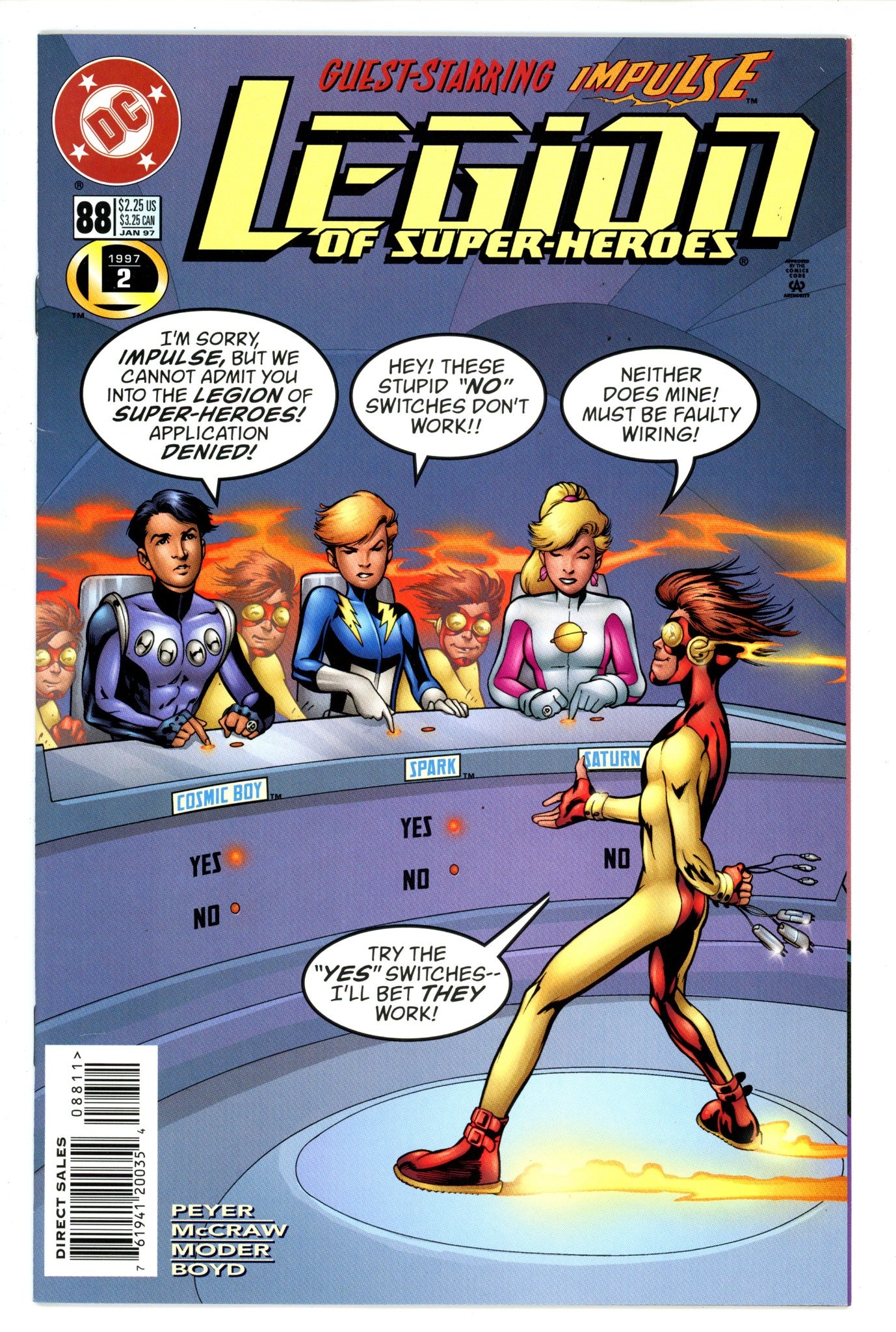 Legion of Super-Heroes Vol 4 88 (1996)