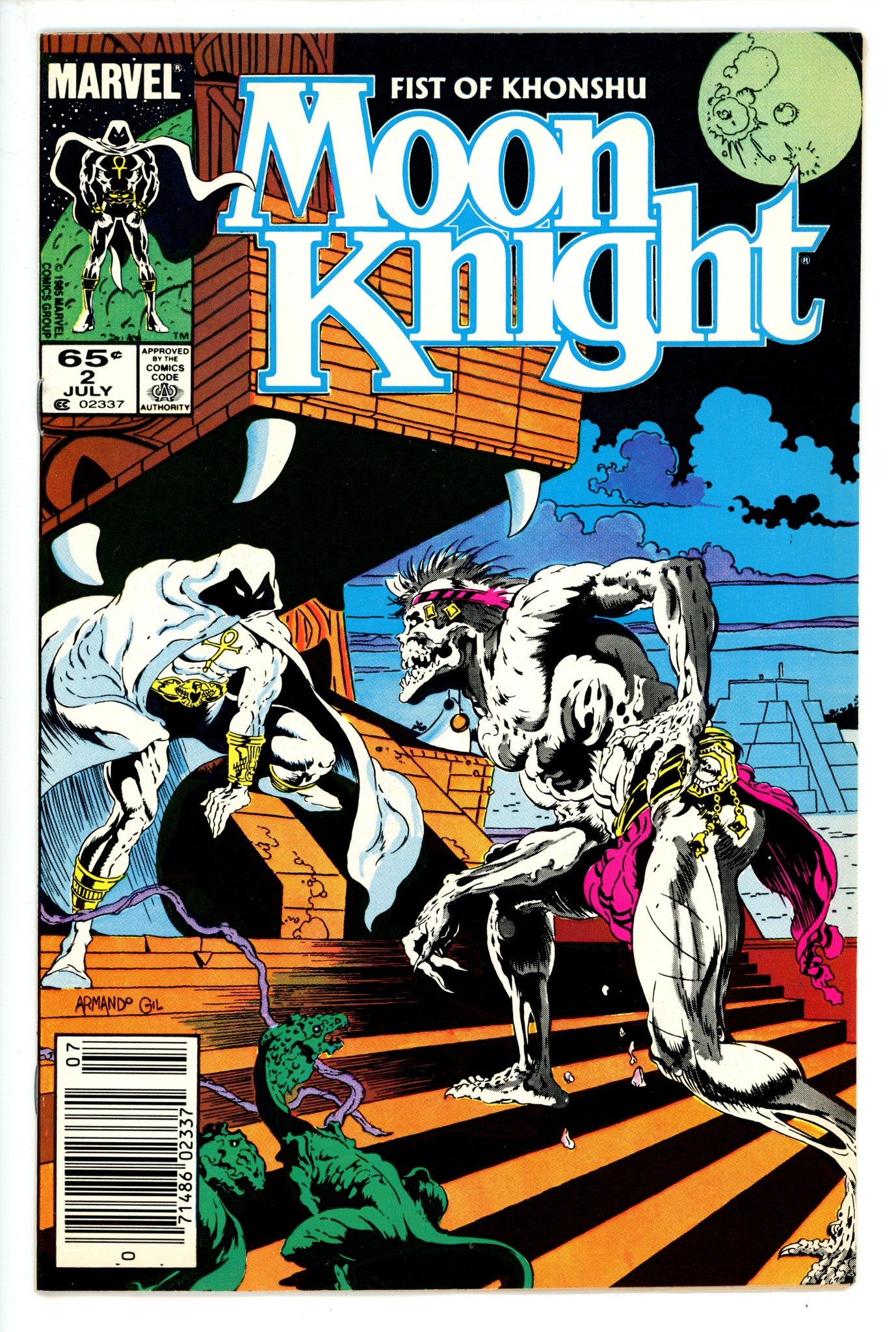 Moon Knight Vol 2 2 Newsstand VF-