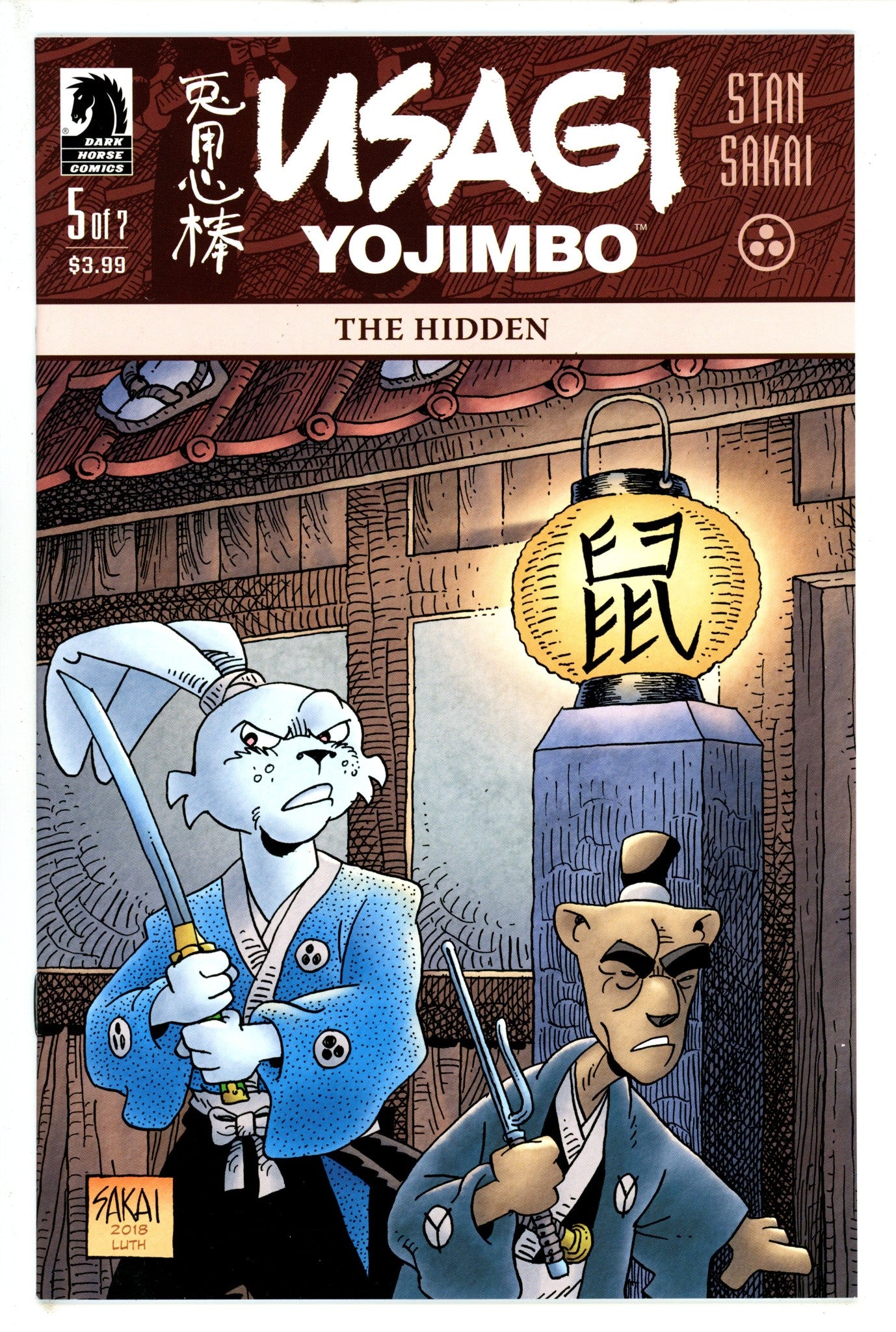 Usagi Yojimbo: The Hidden 5 (2018)