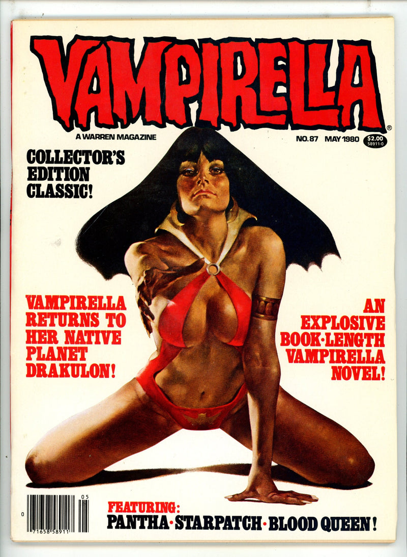 Vampirella Vol 1 87 Canadian Price Variant VF+ (1980)
