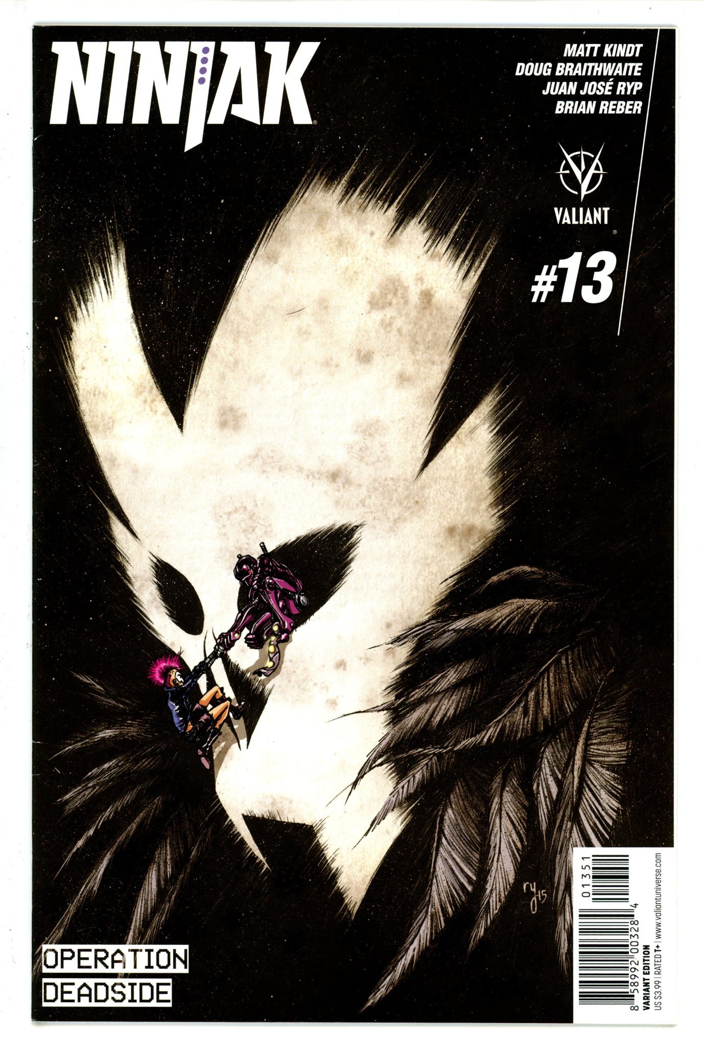 Ninjak Vol 3 13 Ryan Lee Variant